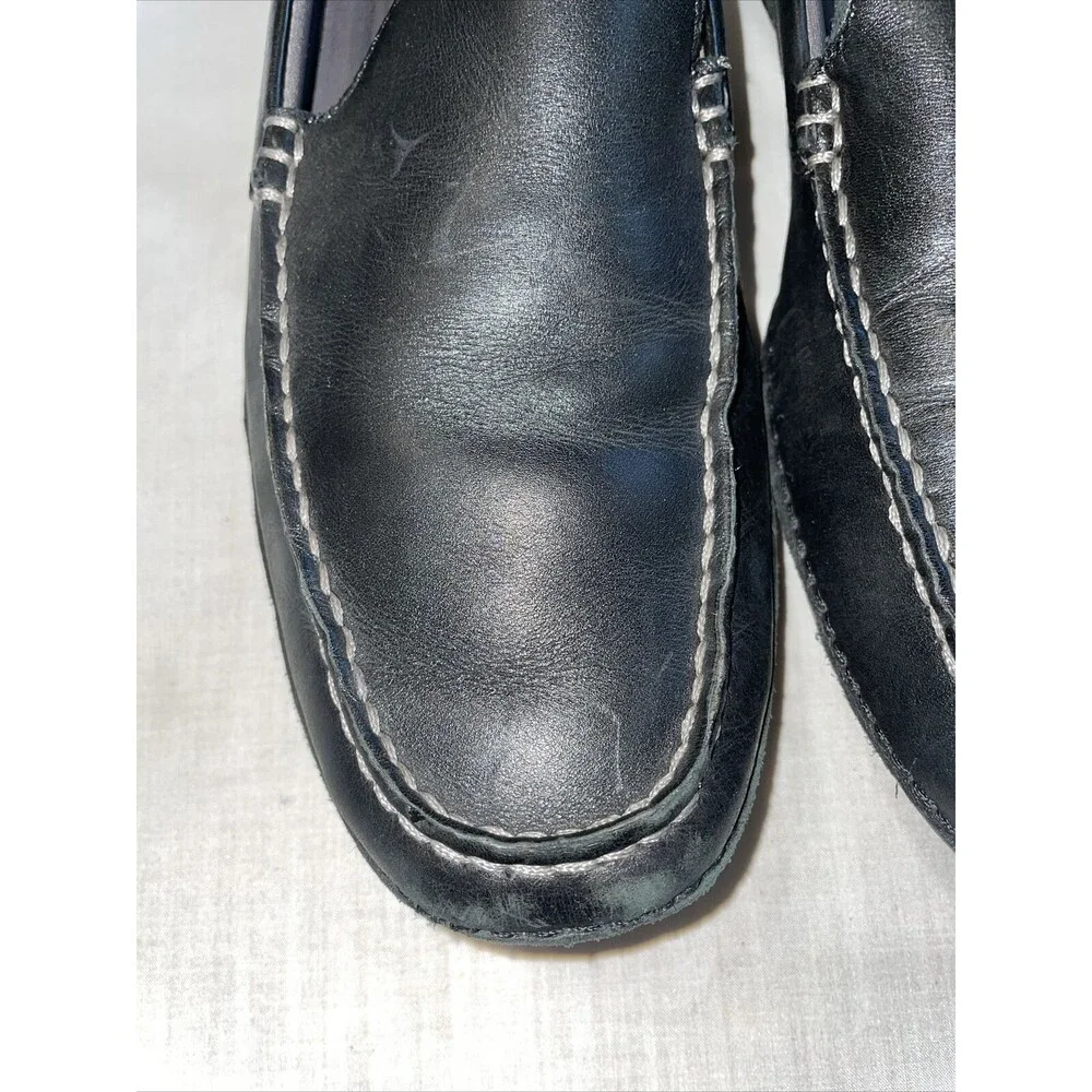 Cole Haan Grand O’s Driving Mocs Men’s Size 7 M Black Leather Motogrand Slip On